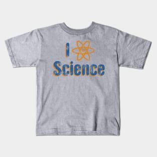 I Heart Science Kids T-Shirt